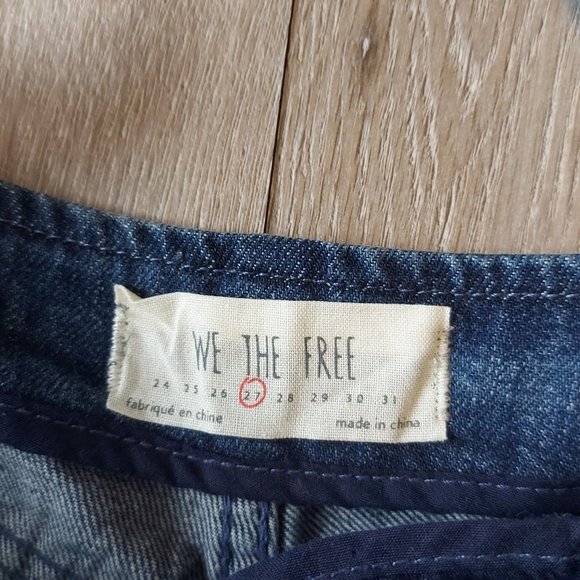 Free People Strappy Denim Shortall - Picture 7 of 13